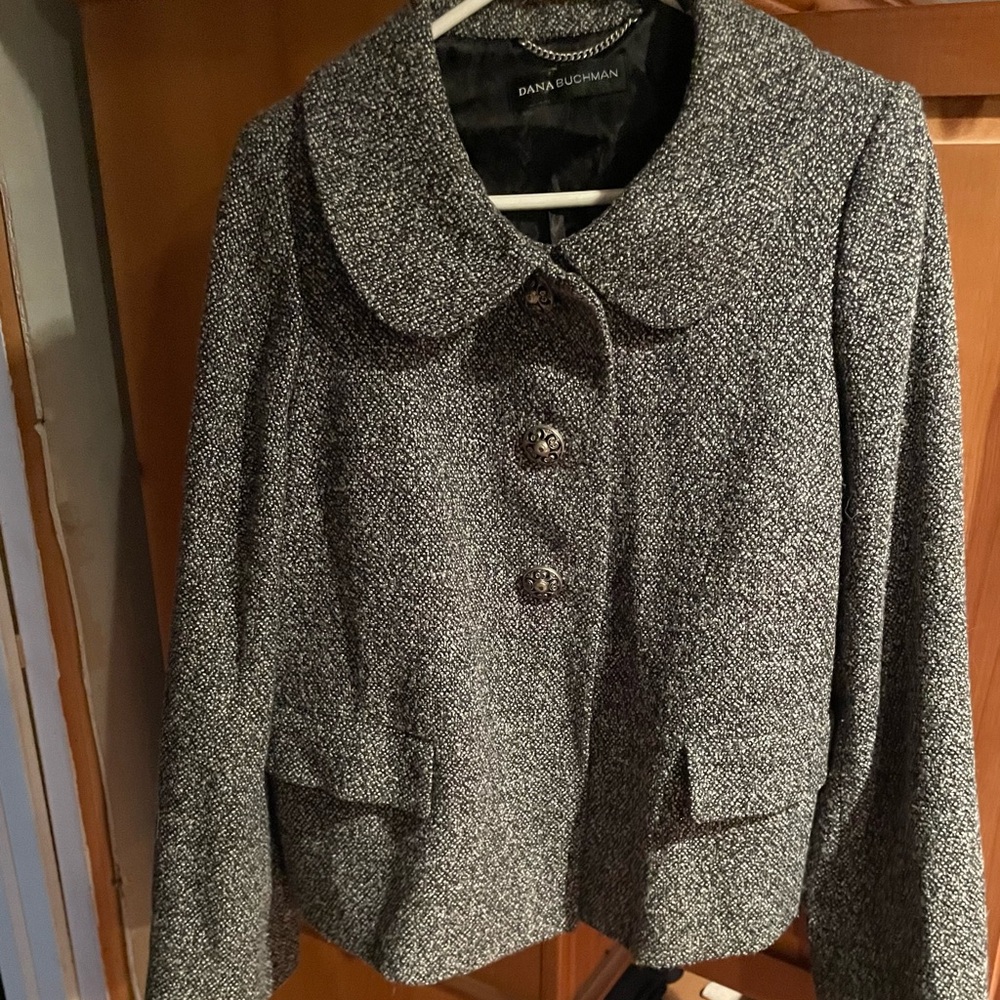 Dana Buchman Black and White Women's Blazer